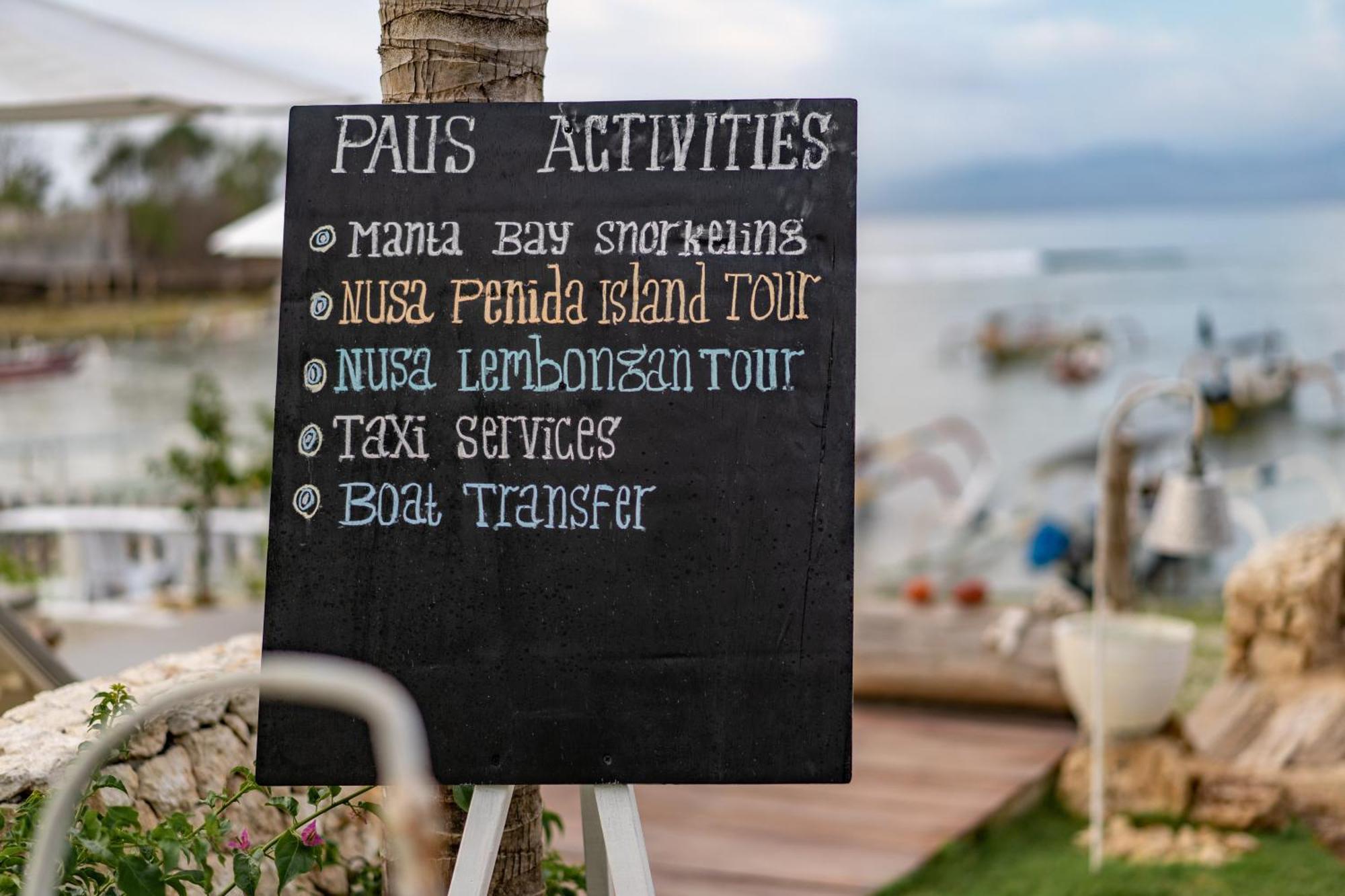Paus Putih Hotel Lembongan Eksteriør bilde
